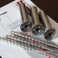 Mini-Extruder Schneckenzylinder für 3D-Extruder 15mm husillo PLA ABS COLMONOY Stellite BIMETALLIC